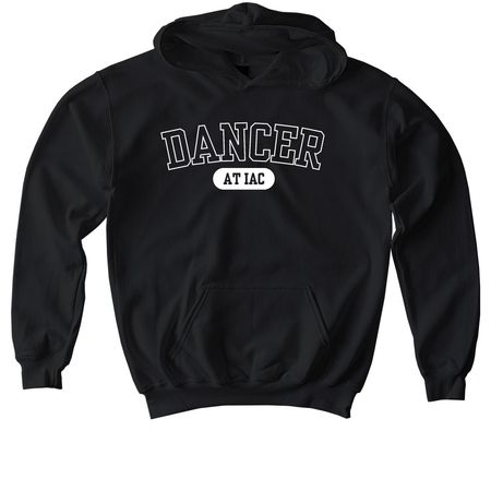 Dancer at IAC!, a Black Softstyle Youth Pullover Hoodie