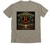 Orange Sunset, a Heather Stone Premium V-Neck Tee