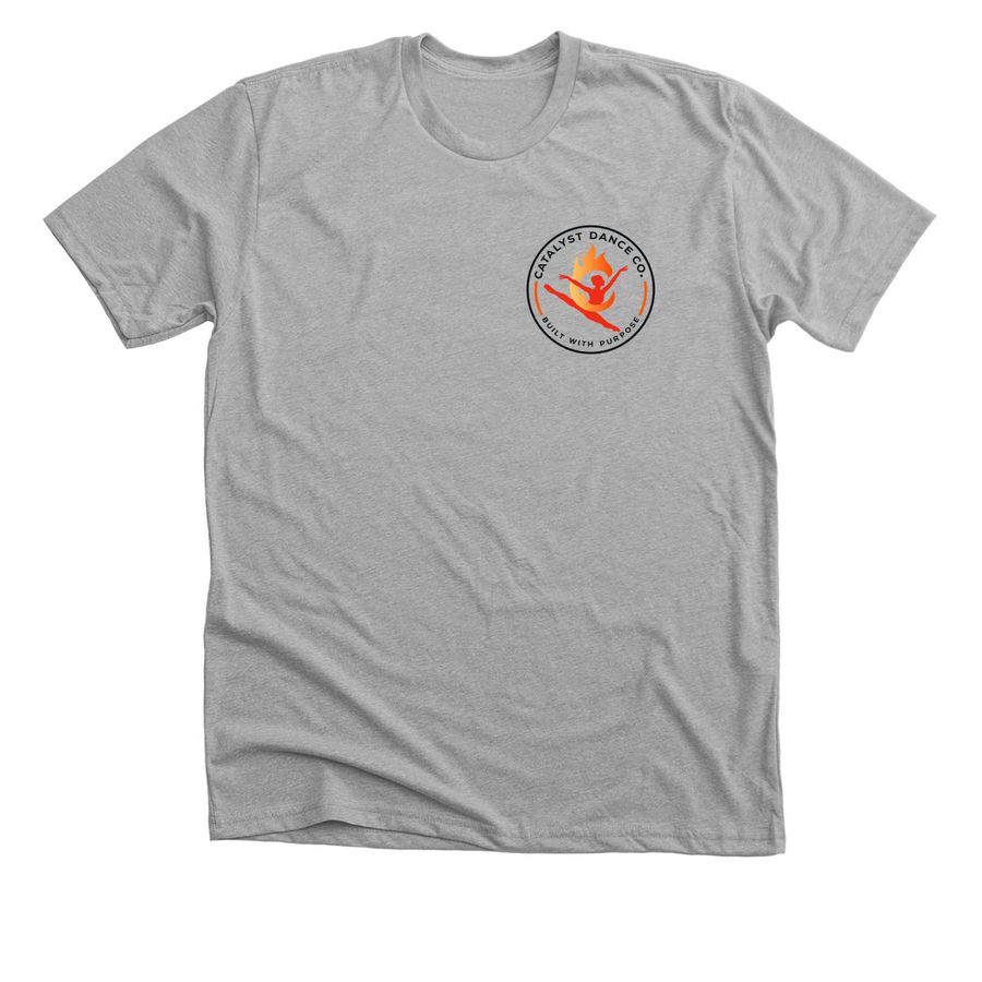 Dance Harder | Catalyst, a Athletic Heather Premium Unisex Tee