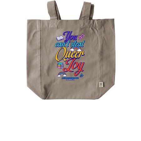 You Can't Steal Queer Joy Tote Bags, a Pumice Recycled Cotton Tote Bag