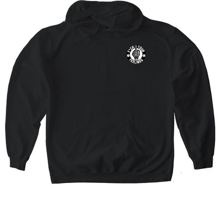 Fuck your feelings&nbsp;, a Black Gildan Softstyle Pullover Hoodie