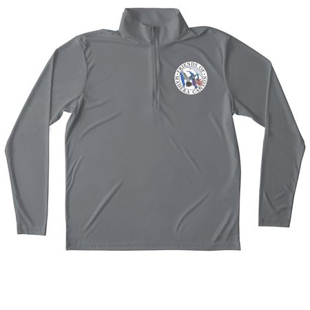 Friends of Madera Canyon, a Grey Concrete Unisex Performance Quarter Zip Pullover