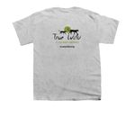 Be Wild, a Sport Grey Youth Unisex Tee (back-view)