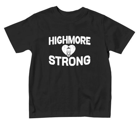 Highmore Strong Kids, a Black Toddler Tee