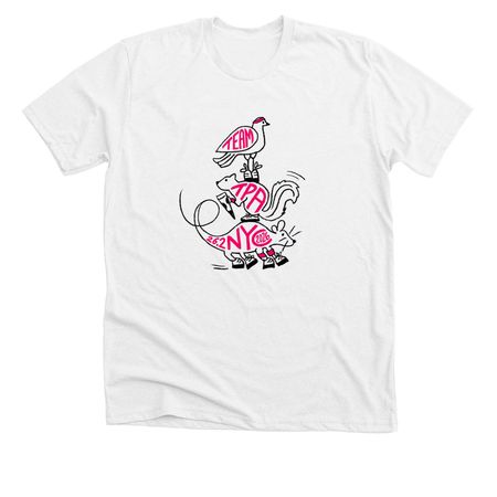 Team TPA NYC Marathon '26 | Cotton, a Solid White Blend Premium Unisex Tee