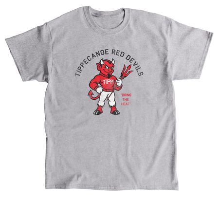 TC Devil Vintage, a Sport Grey Classic Unisex Tee