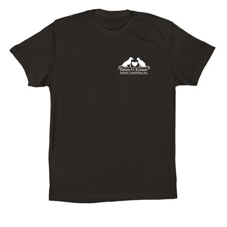HOKAFI GEAR - T-Shirts - Two Sided Logo, a Black Premium Cotton Tee