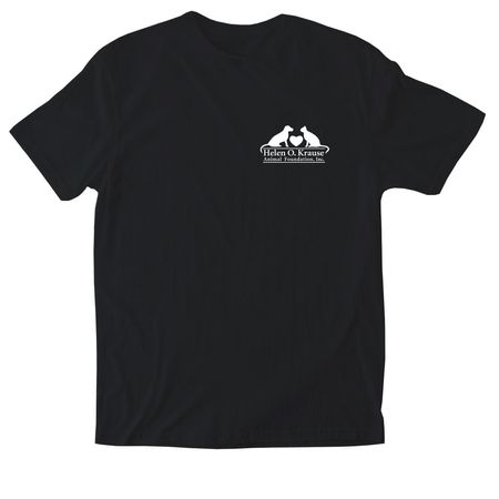 HOKAFI GEAR - T-Shirts - Two Sided Logo, a Black Softstyle Cotton Tee