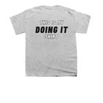 This Is My DOING IT Shirt, a Sport Grey Youth Unisex Tee (back-view)