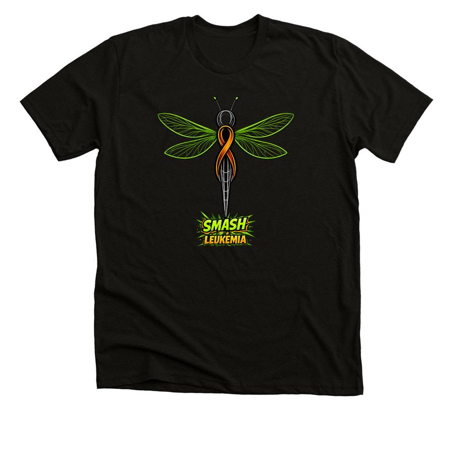 SMASH Leukemia&nbsp;, a Solid Black Blend Premium Unisex Tee