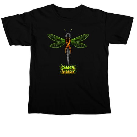 SMASH Leukemia&nbsp;, a Black Comfort Colors Unisex Tee