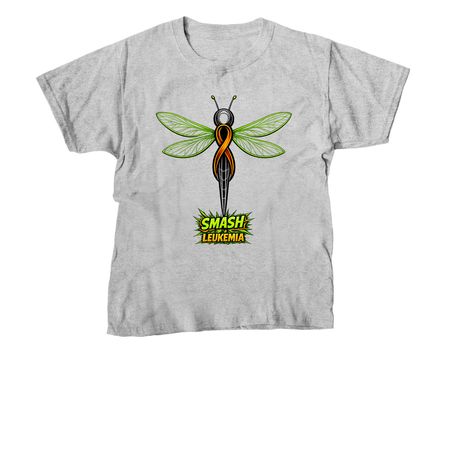 SMASH Leukemia&nbsp;, a Sport Grey Youth Unisex Tee