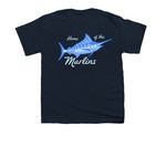 MSRC Youth Tee, a Navy Youth Unisex Tee (back-view)