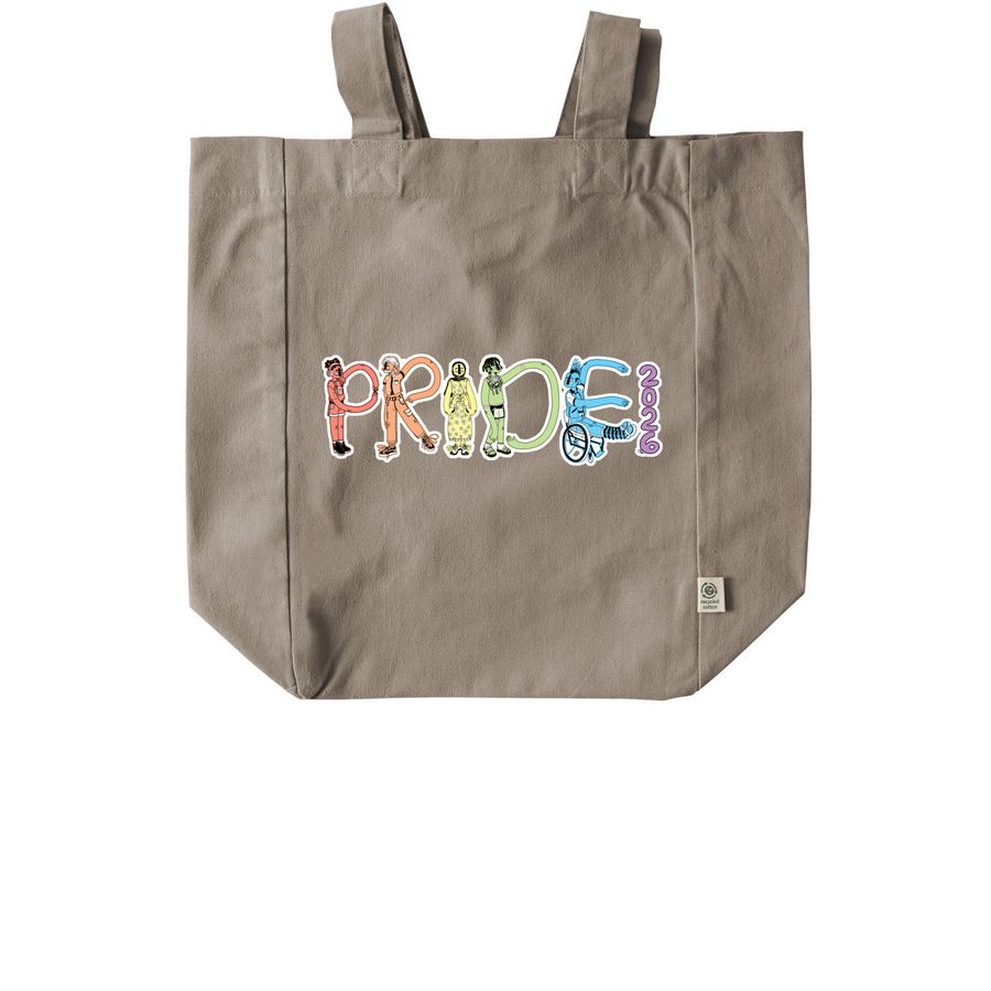 Pride Tote Bags, a Pumice Recycled Cotton Tote Bag