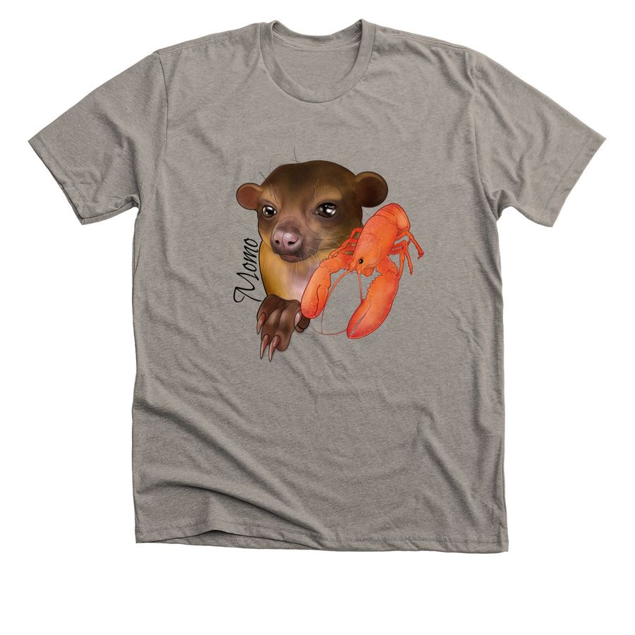 Momo Loves Lobster, a Heather Stone Premium Unisex Tee