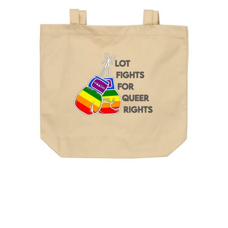 PRIDE MONTH: Queer Rights, a Oyster Organic Cotton Tote Bag