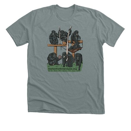 Ewok's Group, a Heather Blue Storm Premium Unisex Tee
