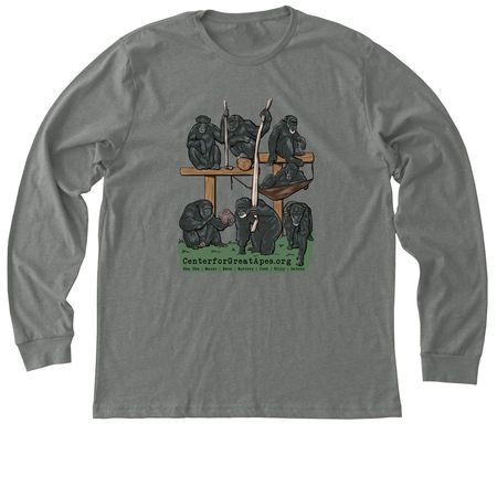 Ewok's Group, a Deep Heather Premium Long Sleeve Tee