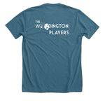 Witches!? In Salem!? Merch, a Heather Deep Teal Premium Unisex Tee (back-view)