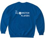 Witches!? In Salem!? Merch, a Royal Softstyle Crewneck Sweatshirt (back-view)