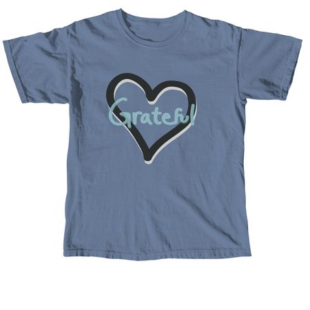 Grateful, a Blue Jean Comfort Colors Unisex Tee