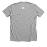 literally just a dancer, a Athletic Heather Premium Unisex Tee (back-view)