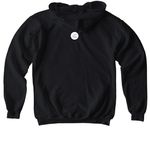 literally just a dancer, a Black Softstyle Youth Pullover Hoodie (back-view)