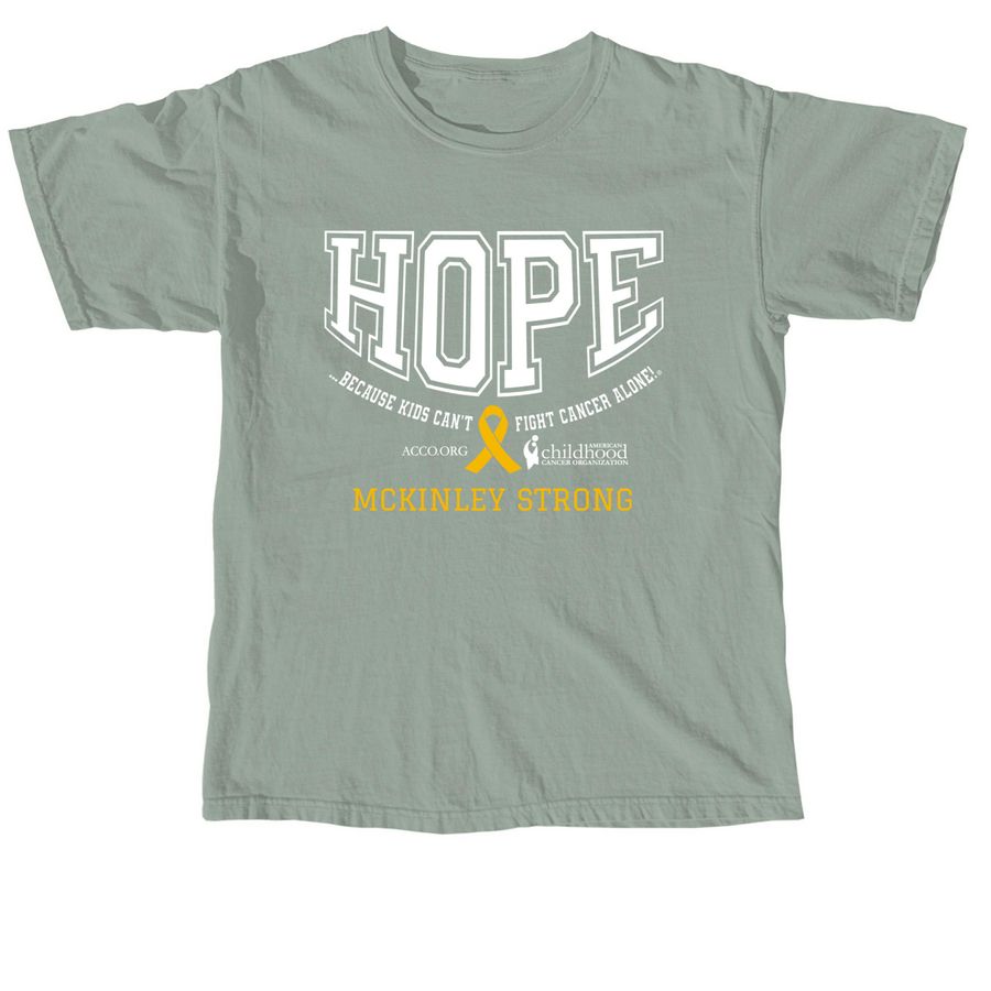 McKinley Strong for ACCO, a Bay Comfort Colors Unisex Tee