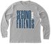 Second Friends Star&nbsp;, a Athletic Heather Premium Long Sleeve Tee