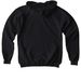 North Elementary School?s Shirt Fundraiser, a Black Softstyle Youth Pullover Hoodie (back-view)