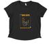 Home birth- because hospitals are spooky, a Deep Black Allmade Eco Triblend Women?s Scoop Neck Tee