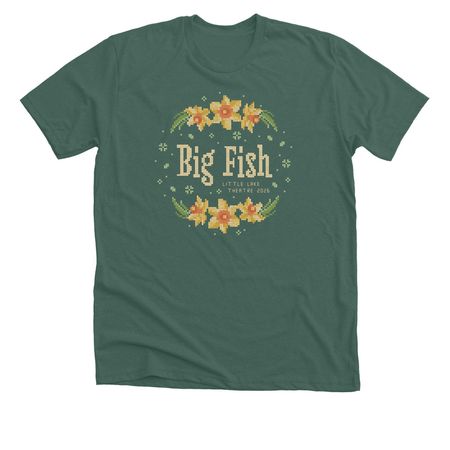 Big Fish Collection, a Heather Forest Premium Unisex Tee