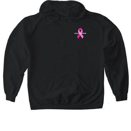 Breast Cancer Awareness 2026, a Black Gildan Softstyle Pullover Hoodie