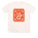 Al Otro Lado x Brewjer?a Merch, a Heather Natural Premium Unisex Tee
