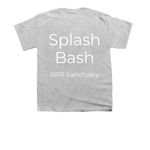 Splash bash, a Sport Grey Youth Unisex Tee (back-view)