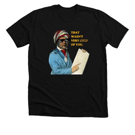 ???? - Sgadugi, a Solid Black Blend Premium Unisex Tee