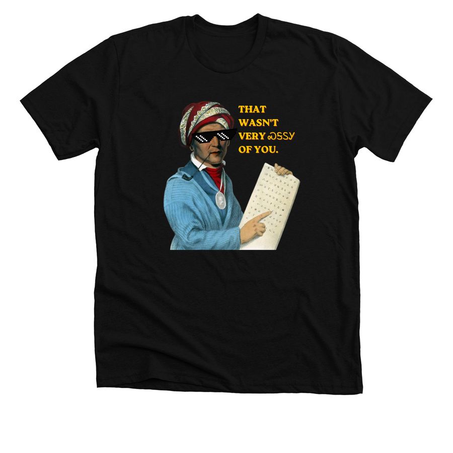 ???? - Sgadugi, a Solid Black Blend Premium Unisex Tee