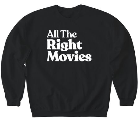 The Wardrobe Department: Square Logo, a Black Softstyle Crewneck Sweatshirt