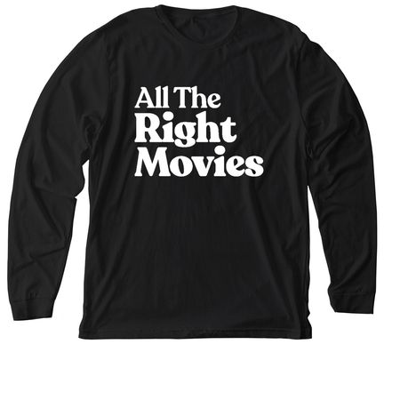 The Wardrobe Department: Square Logo, a Solid Black Blend Premium Long Sleeve Tee