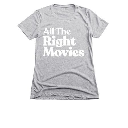 The Wardrobe Department: Square Logo, a Dark Heather Grey Women's Slim Fit Tee