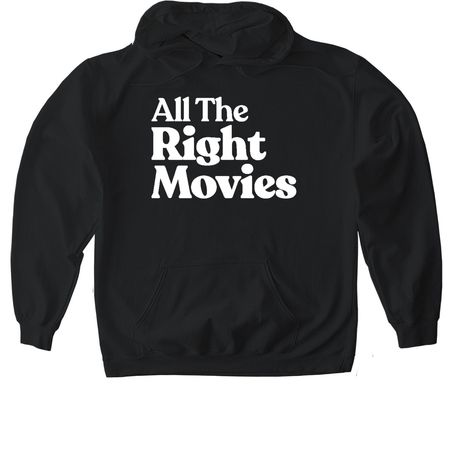 The Wardrobe Department: Square Logo, a Black Gildan Softstyle Pullover Hoodie