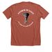 Storm Season, a Heather Clay Premium Unisex Tee (back-view)