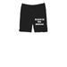 Baddie On Break Post-Op Shorts, a Black Midweight Fleece Shorts