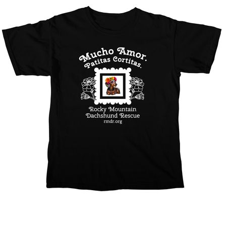 Mucho Amor., a Black Comfort Colors Unisex Tee