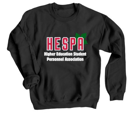 HESPA Apparel&nbsp;, a Black Crewneck Sweatshirt