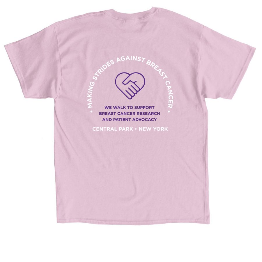 Team Meyers 2026, a Light Pink Classic Unisex Tee (back-view)