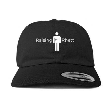 COTA for Raising Rhett, a Black Printed Classic Baseball Cap