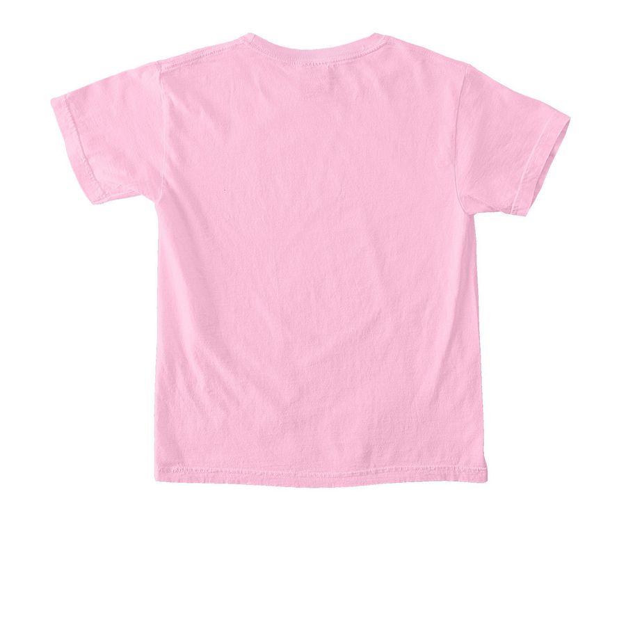 East Side - Rainbow, a Blossom Comfort Colors Youth Tee (back-view)