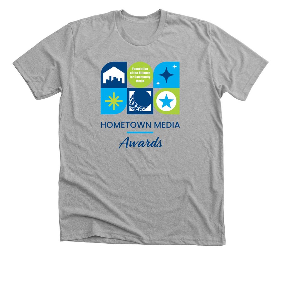 Hometown Media Awards, a Athletic Heather Premium Unisex Tee