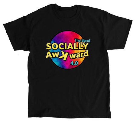 Socially Awkward 4.0 Merch, a Black Classic Unisex Tee